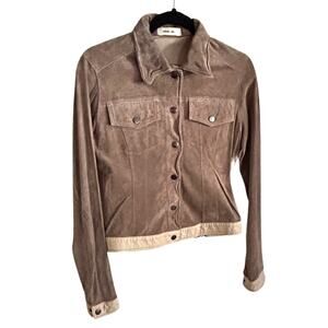 Jakett NYC Suede w/ Leather Trim Jacket, with Tags